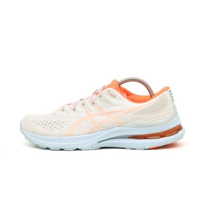 ASICS Damen GEL-Kayano 28 Laufschuhe EU 40 Weiß/Orange 1012B257