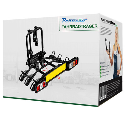 Peruzzo Fahrradträger Parma 3 black für 3 Fahrräder 60 kg Top