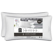 Member's Mark Hotel Premier Collection Bed Pillows, King Pack of 2