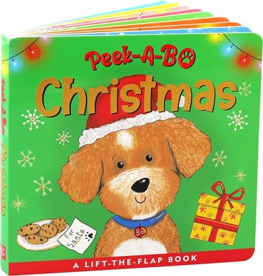 Peek-A-Bo - Christmas (A Lift-The-Flap Board Book) - board book Hannah Beile...
