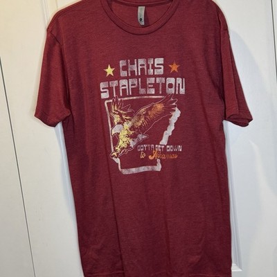 remake Chris Stapleton Gotta Get Down To Arkansas Red T-shirt all sizes PA11633