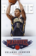 2012-13 Panini Marquee #540 Orlando Johnson RC Rookie Card. rookie card picture
