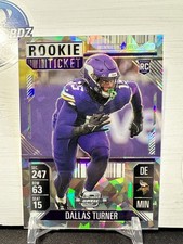 2024 Panini Contenders Optic - Rookie Ticket Dallas Turner #69 Cracked Ice Prizm