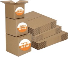 30 Packs Shipping Boxes, Mixed Sizes
