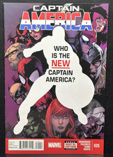 CAPTAIN AMERICA #25 NICE HIGH GRADE 1ST APPEARANCE OF SAM WILSON AS CAP KEY 2014