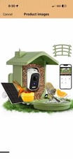 Brand New Smart Bird Feeder with Camera Solar Powered, AI, 2.5K HD