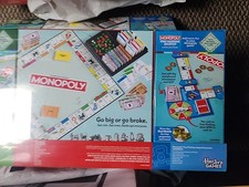 Hasbro Monopoly Ultimate Bundle Family Board Game Expansion Packs Sealed 2Player