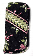 VERA BRADLEY Soft Quilted Double Eyeglass Case in Retired New Hope Pattern