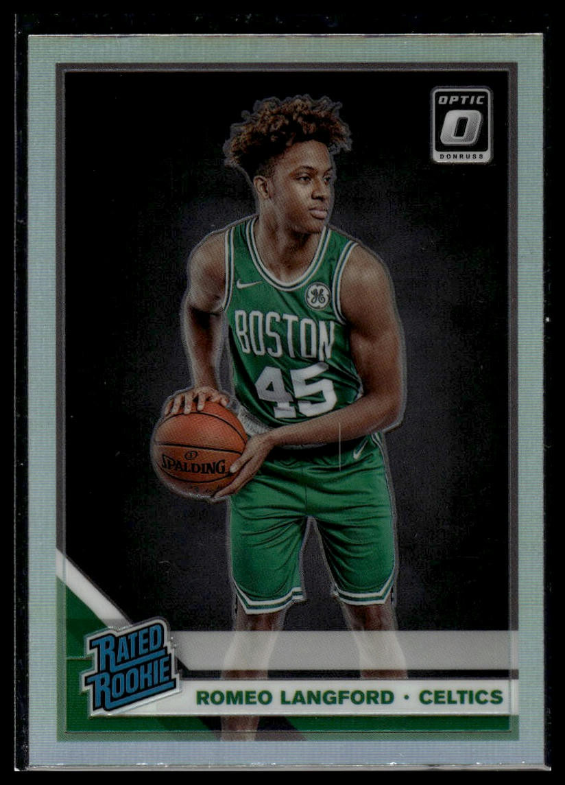 2019-20 Donruss Optic #182 Romeo Langford Holo Rated Rookie