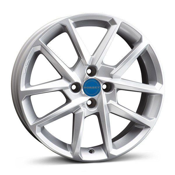 Borbet Felgen N 7.0X17 ET37 4X108 SIL FüR Peugeot 208-image