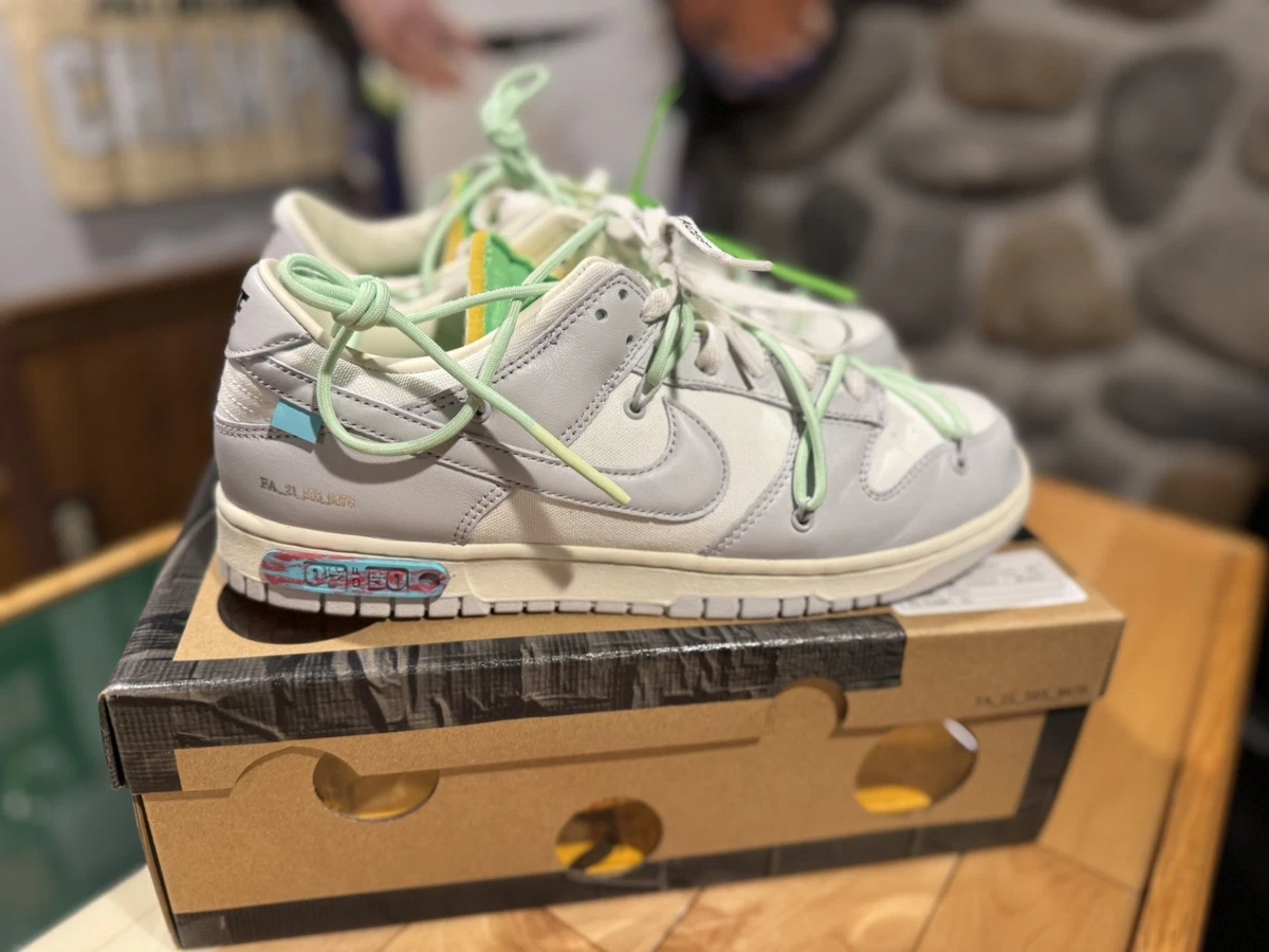 Nike Dunk Low Off-White Athletic Shoes for Men for Sale