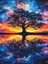 Diamond Art Kits for Adults Tree of Life, DIY 5D Diamond Painting Kit for Beginn