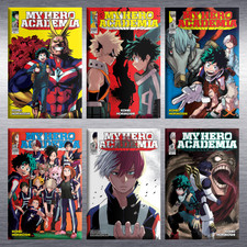 My Hero Academia Manga Cover High Quality Magnet / Set Vol 1 - 42, Saga Sets