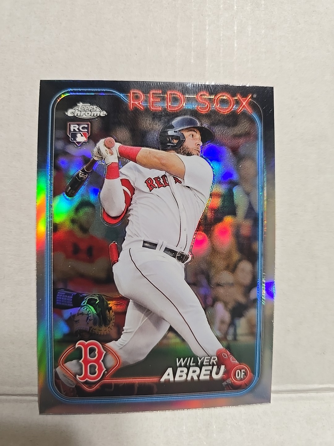 2024 Topps Chrome - Wilyer Abreu #165 Refractor (RC)