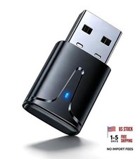 USB Bluetooth 5.3 Adapter for PC, Long Range Bluetooth Dongle Receiver for
