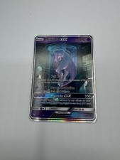 Pokémon Mewtwo GX TCG Shining Legends Holo Card 78/73 Secret Rare Near Mint