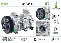 Valeo Kompressor, Klimaanlage 813414 FüR Toyota