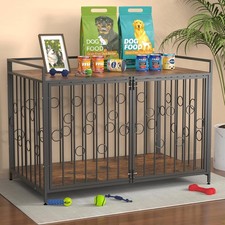 Medium Dog Crate Furniture Style, 42 inch Dog Crates for Medium Large Dogs,