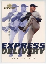 2003 Upper Deck MVP #ED10 Ben Sheets Express Delivery Milwaukee Brewers