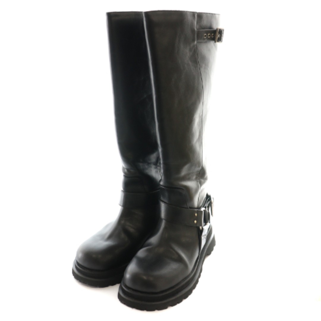 Ameri Vintage Side Wave Buckle Long Boot BOOTS L … - image 1