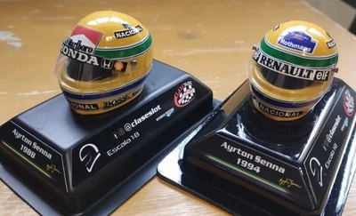 Ayrton Senna Formula 1 Racing Fan Helmets for sale | eBay