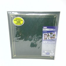 Pioneer Le Memo 300 Slip in Pockets Photo Album 3.5x5.25" Leather Cover Archival