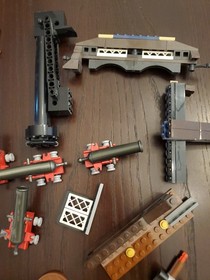 LEGO Imperial Flagship (10210) Parts Lot &ndash; Hull, Masts, Cannons, Deck Sections++