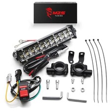 Dirt Bike Light Bar 60W 2500LM, 7 Inch Off Road Motorcycle LED Headlight Kit