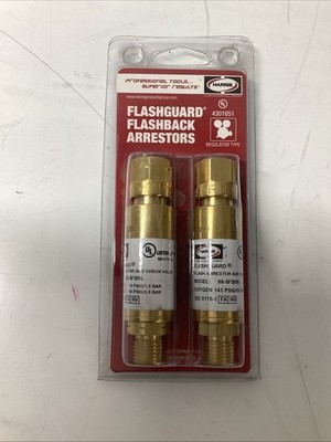 Harris Flashguard Flashback Arrestors 4301651 P-082