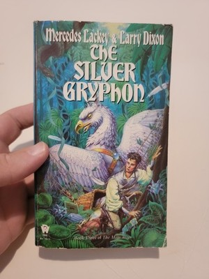 THE SILVER GRYPHON ~ DAW HB/DJ 1996 MERCEDES LACKEY & LARRY DIXON (MAGE WARS BK3