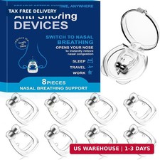 Anti Snoring Devices, Silicone Magnetic Anti Snoring Nose Clip, Nasal Strip for