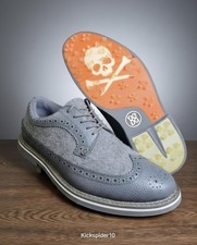G/FORE Longwing Gallivanter Golf Shoes Heather Grey Men s Size 10.5 G4MF22EF52