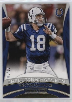 2017 Panini Rookies & Stars Precision Passers Gold 1/10 Peyton Manning HOF 0sm7