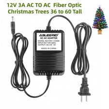 12V 1850mA-3A AC to AC Adapter for Fiber Optic Christmas Trees 36 to 60 Tall