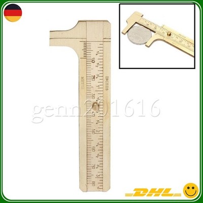 0-70mm Vernier Design Solide Messing Schiebemessing 2.75'' Gague Vernier