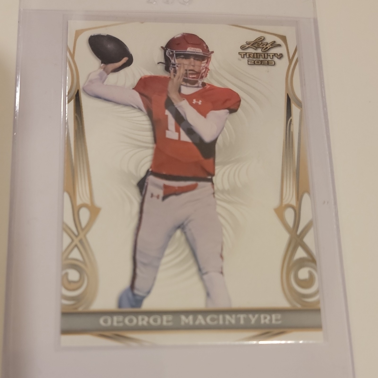 Leaf 2023 Trinity George MacIntyre Base Set #26 Tennessee Volunteers Football