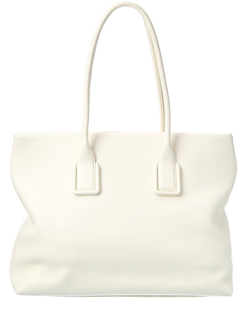 Bottega Veneta Chain Leather Tote Women's White thumbnail 2