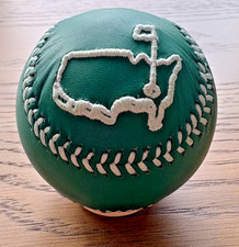 Limited 2026 Masters Tournament Vivid Green Leather Baseball Augusta National
