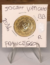 50 CENTESIMI VATICANO PAPA FRANCESCO 2016 R BB