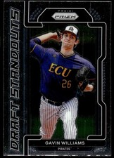 2021 Panini Draft Picks Draft Standouts Gavin Williams #DS-GW