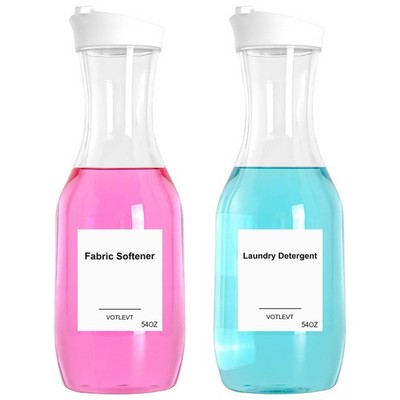 54 OZ Laundry Detergent Dispenser, Laundry Soap Dispenser, Liquid Laundry Det...