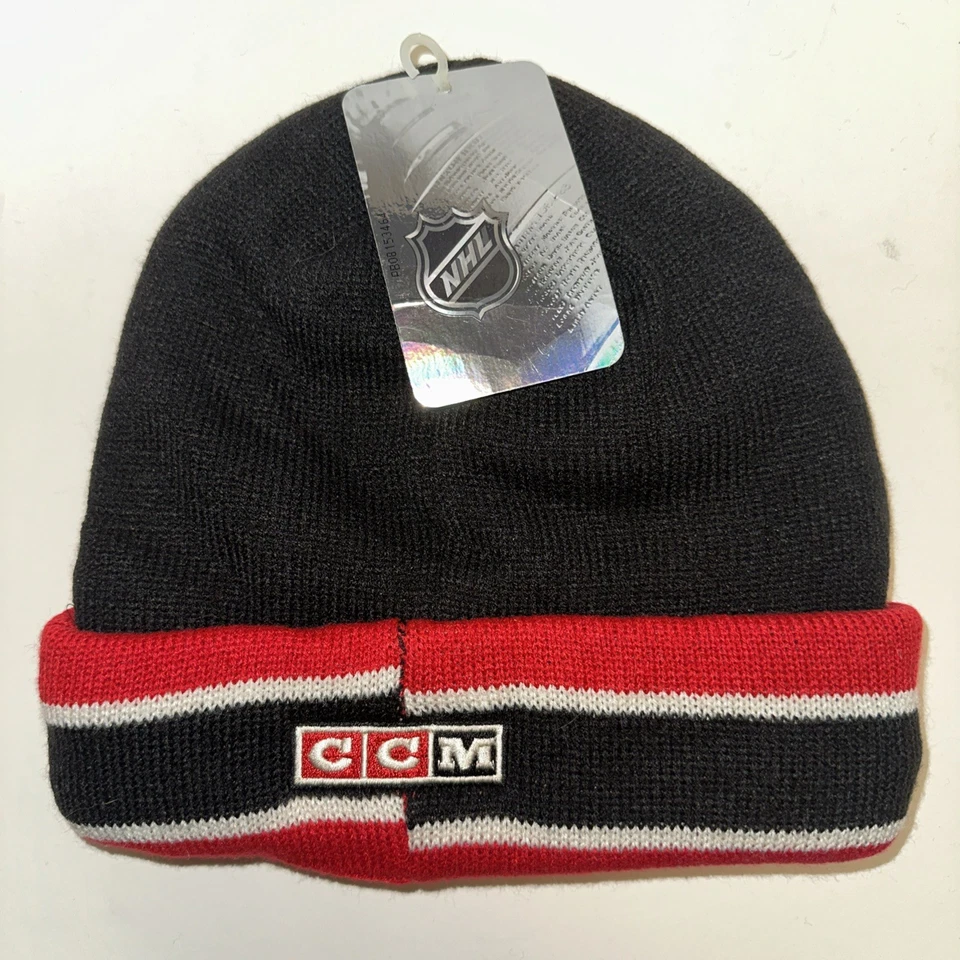 Ottawa Senators Beanie Winter Hat. CCM. Official NHL. OSFA. NEW W/Tags. - Image 2 of 3
