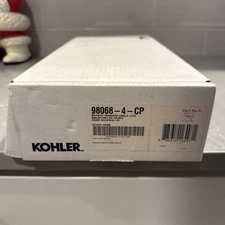 Kohler K-98068-4-CP Artifacts Bathroom Sink Lever Handles Polished Chrome