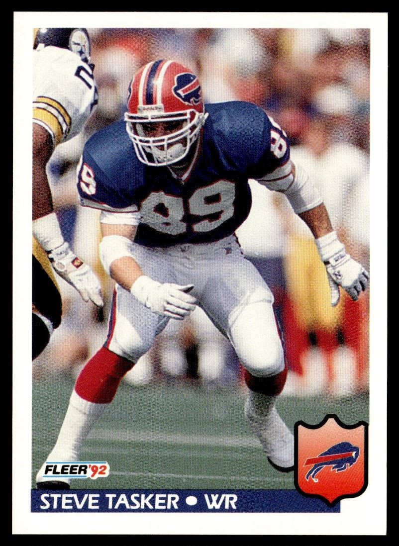 1992 Fleer Steve Tasker Buffalo Bills #32
