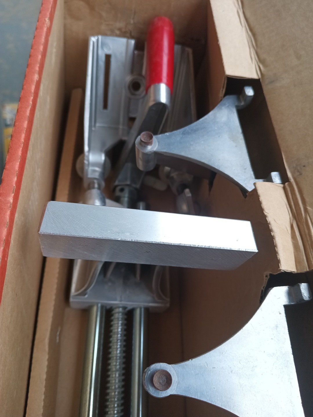 Zyliss Portable All-Purpose Bench Vise/Clamping System Switzerland Aluminum +Box