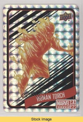 2021-22 Upper Deck Marvel Annual Backscatters Human Torch #B7 READ 1c22