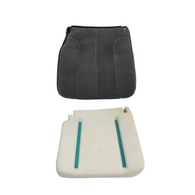GXARTS Cloth Dark Gray Driver Bottom Seat Cover & Bottom Foam Cushion Compati...