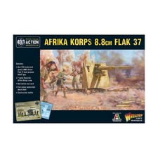 Warlord Bolt Action Polish 28mm Afrika Korps 8.8cm Flak 37 SW New
