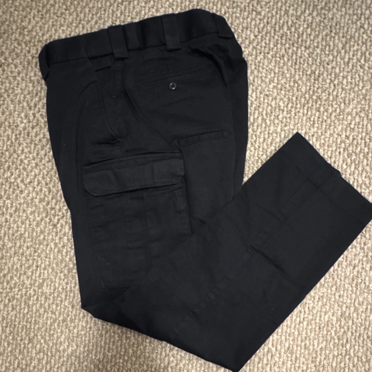 5.11 Tactical Taclite PDU Cargo Class B Pants, 31 / Unhemmed / Midnight Navy