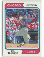 Ben DeLuzio RC 2023 Topps Heritage Chicago Cubs #306
